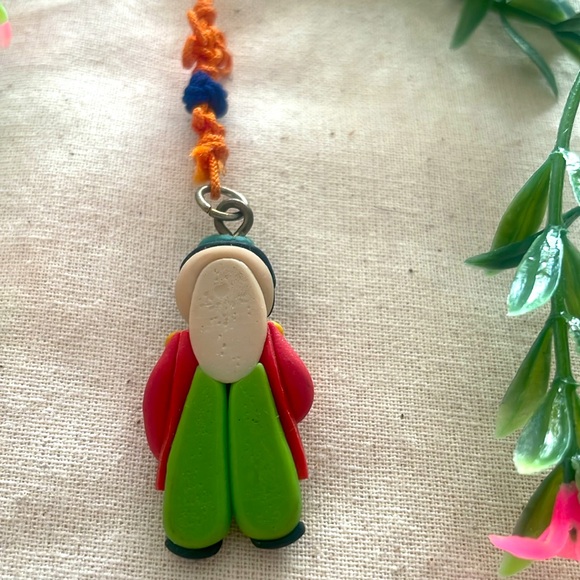 Traditional Korean Hanbok Keychain Purse Charm - Picture 6 of 10